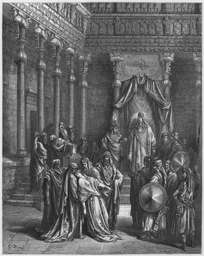 Esther vor dem König von Gustave Dore